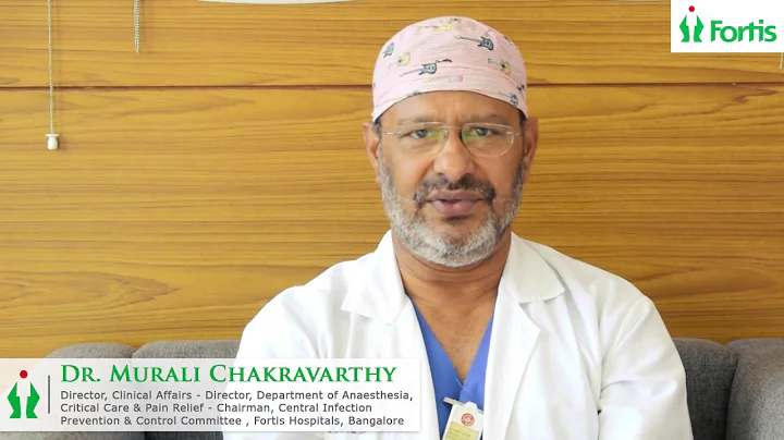 Dr Murali Chakravarthy on Epidural Anaesthesia