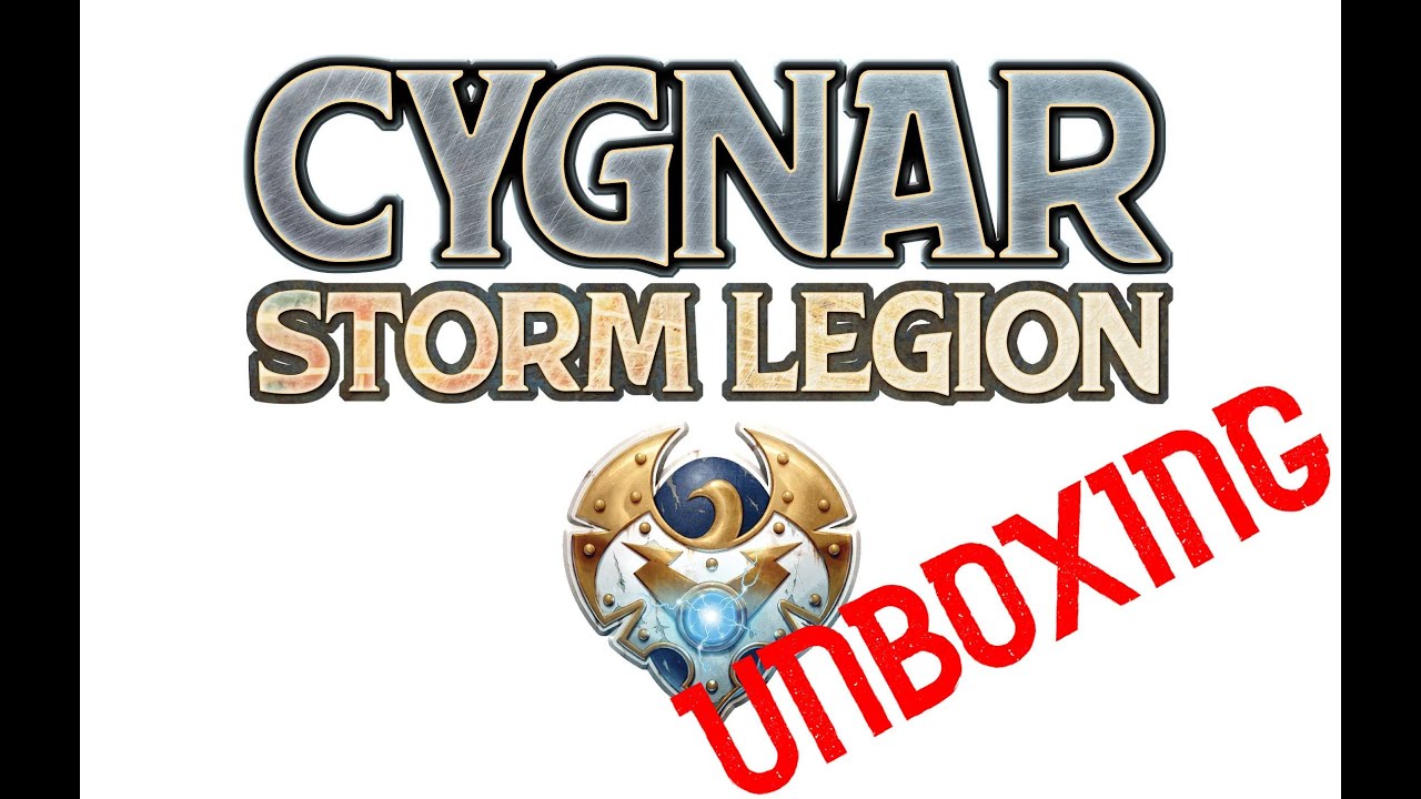 Unboxing Cygnar Storm Legion Mk4 Warmachine YouTube