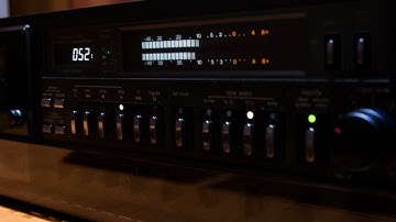 TECHNICS RS - M95 CASSETTE TAPE DECK ( Video 4K )