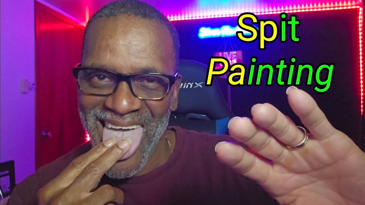ASMR Spit Painting Your Face With Incredible Mouth Sounds