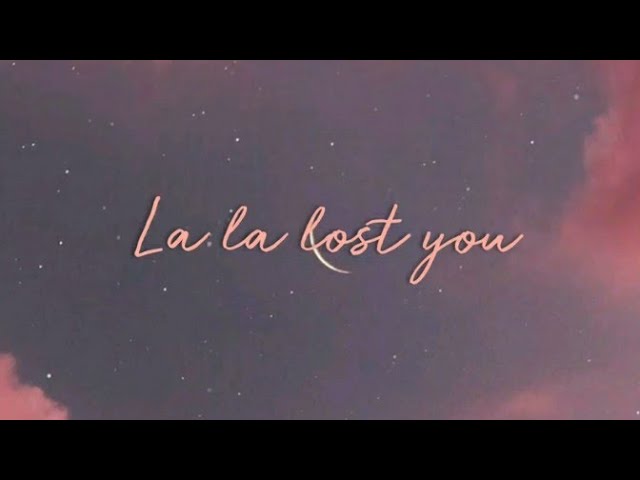 La La Lost You - NIKI | Acoustic (Lyric Video) class=