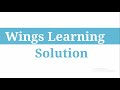 Wings Learning Solution