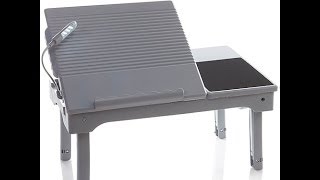 Multifunctional Laptop Table with LED Light