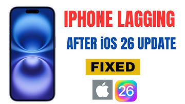 Fixed: iPhone Lagging After iOS 26 Update