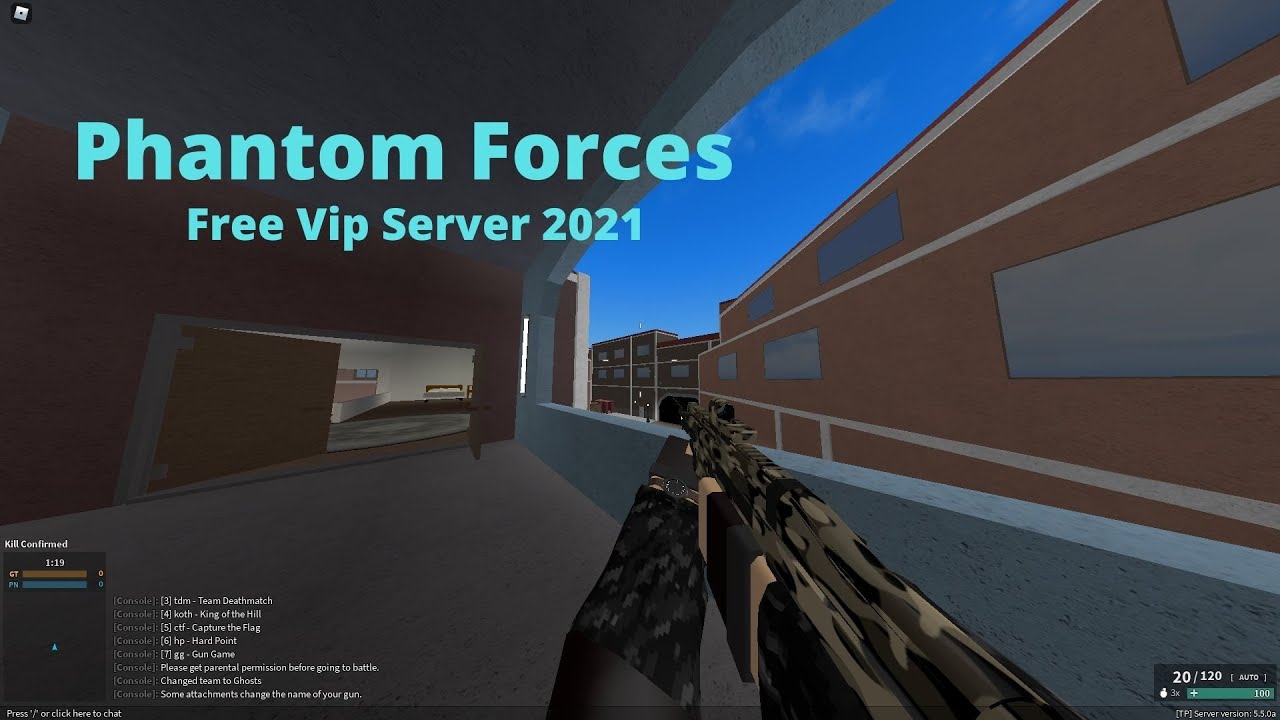 Phantom Forces Vip Server 2021 Youtube - phantom forces 2021 roblox