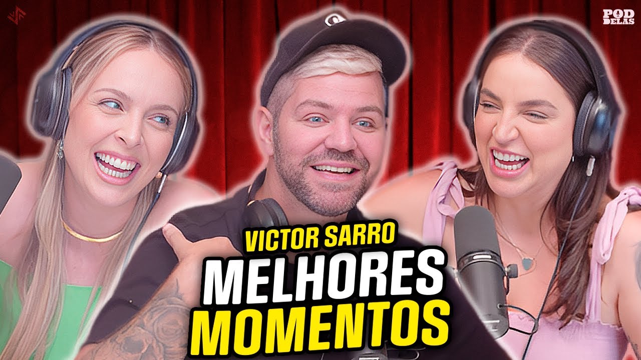 CapCut #comedia #victorsarro #poddelas #podcast Vitor sarro e o cami