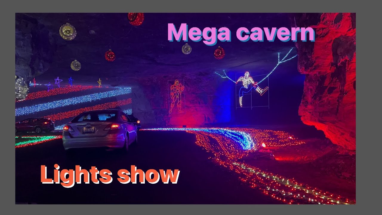 Louisville mega cavernholiday light showmega cavern lights under
