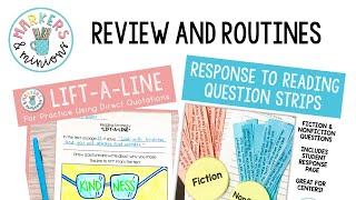 Review & Routines Benchmark Advance