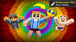 I Secretly CHEAT in Minecraft's Hardest Dropper... screenshot 5