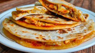 Tacos recipe | Taco maxicana - Homemade Domino's style in Tawa | Crispy potato tacos |
