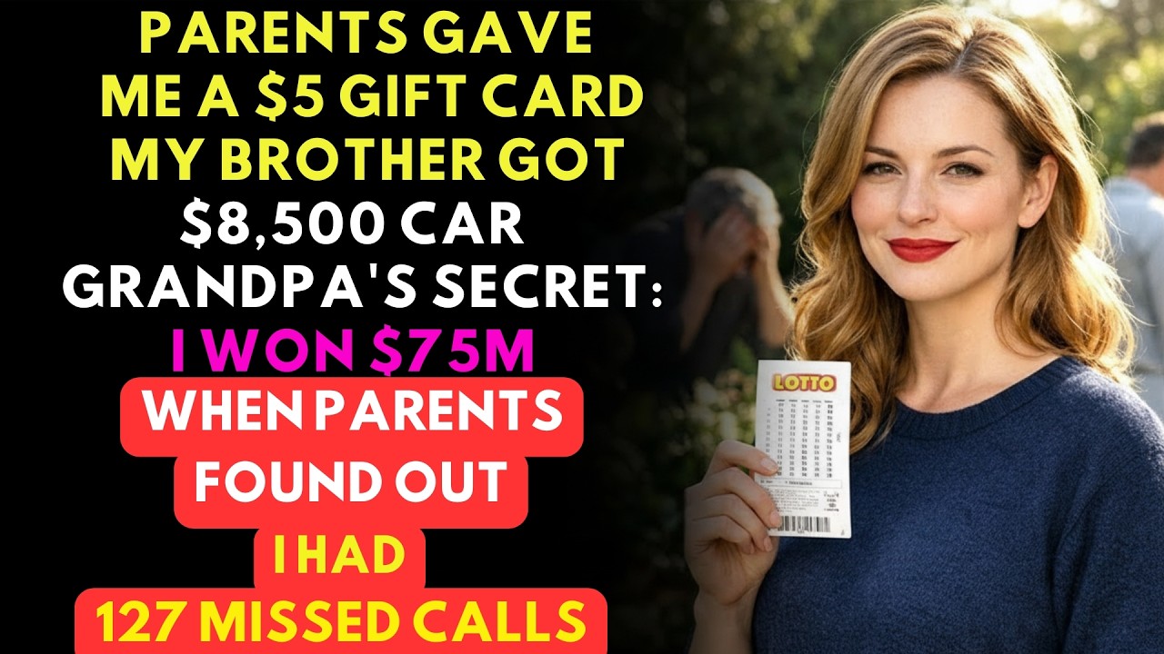 On Christmas, My Parents Gave Me A $5 Gift Card And My Brother An $8,500 Car—I Found Grandpa's...