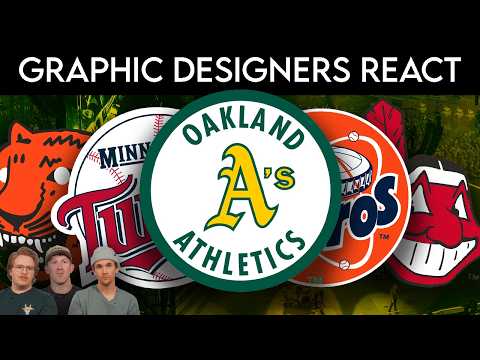 Graphic Designers React to MLB Logos (Major League Baseball