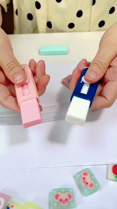Slider Eraser You Must Try 😱 #shorts #stationery