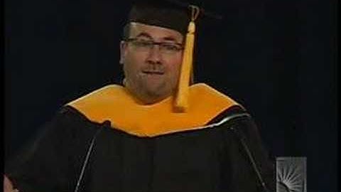 2008 Commencement Keynote Address
