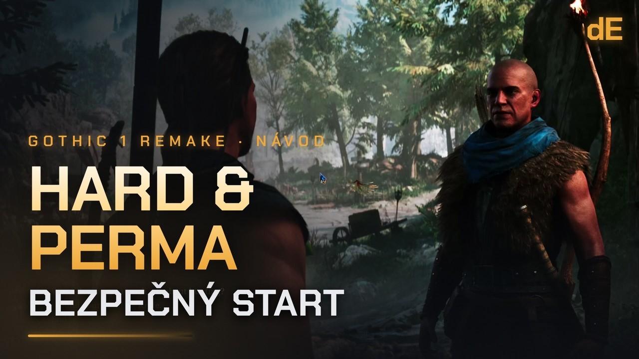 Drax a záplava XP bez boje - Jak přežít 1. kapitolu v Gothic 1 Remake (Hard & Perma)