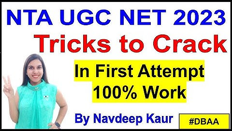 Tricks to Crack JRF, AIR 1 in First Attempt | By Navdeep Kaur