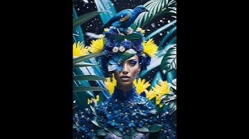 Soul of the Jungle #stablediffusion #deforum #art #ai #jungle #woman #flowers #realistic #portrait