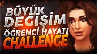 The Sims 4 Öğrenci̇ Hayati Challenge Büyük Değişim 