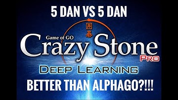 5 Dan vs 5 Dan 9x9 Computer Go Game | CrazyStone DeepLearning Pro