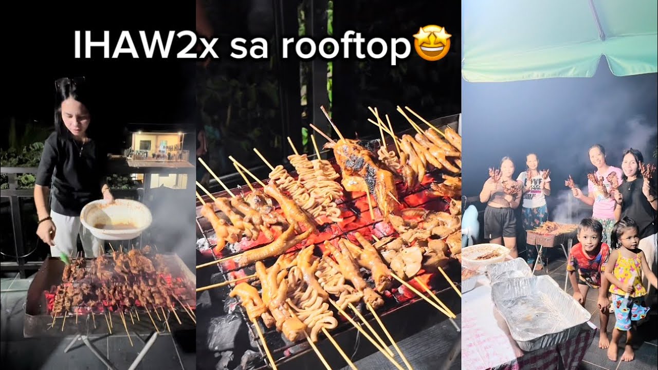 NAG IHAW-IHAW SA ROOFTOP NG MANSYON NI MADAM