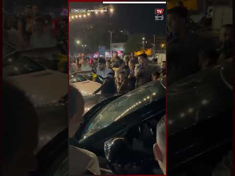حضور مصطفى كامل نقيب المهن الموسيقية عزاء نجل المطرب اسماعيل الليثي