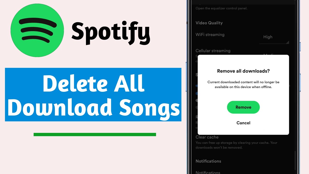 how-to-delete-all-download-songs-in-spotify-all-downloaded-songs