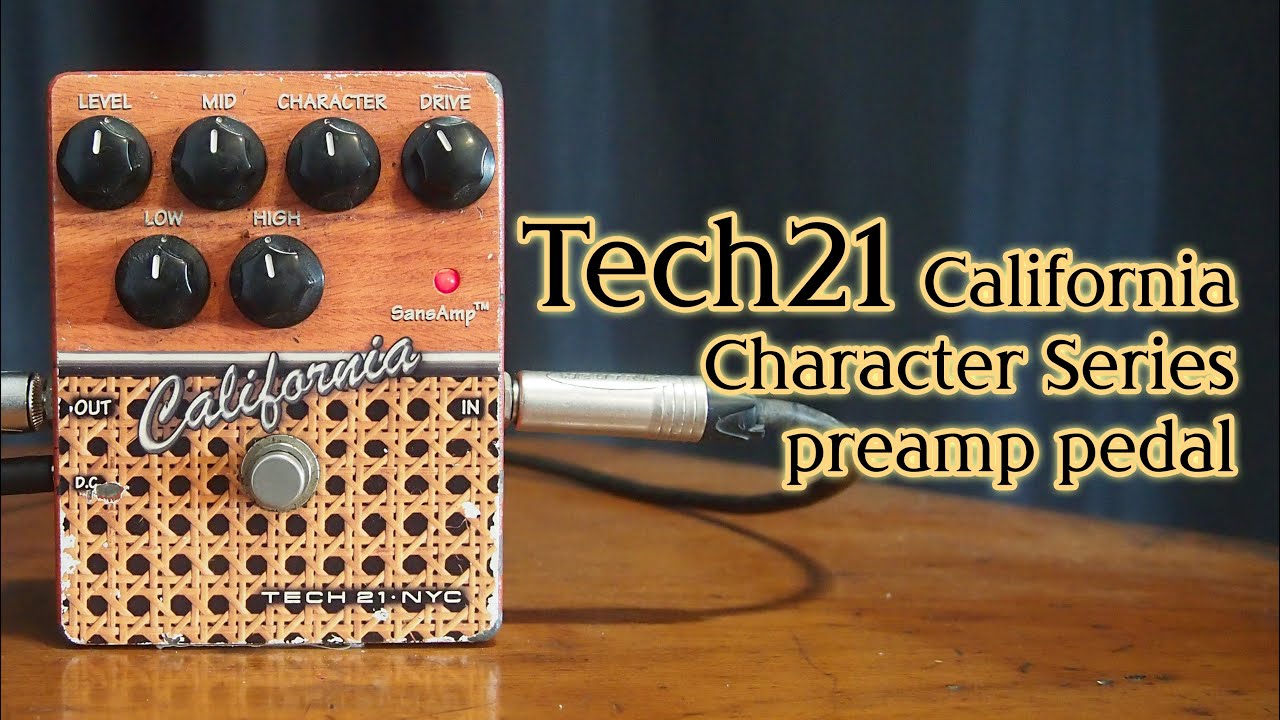 【美品】Tech21 SANSAMP California Tech 21 SansAmp Character Series California - California | Sweetwater