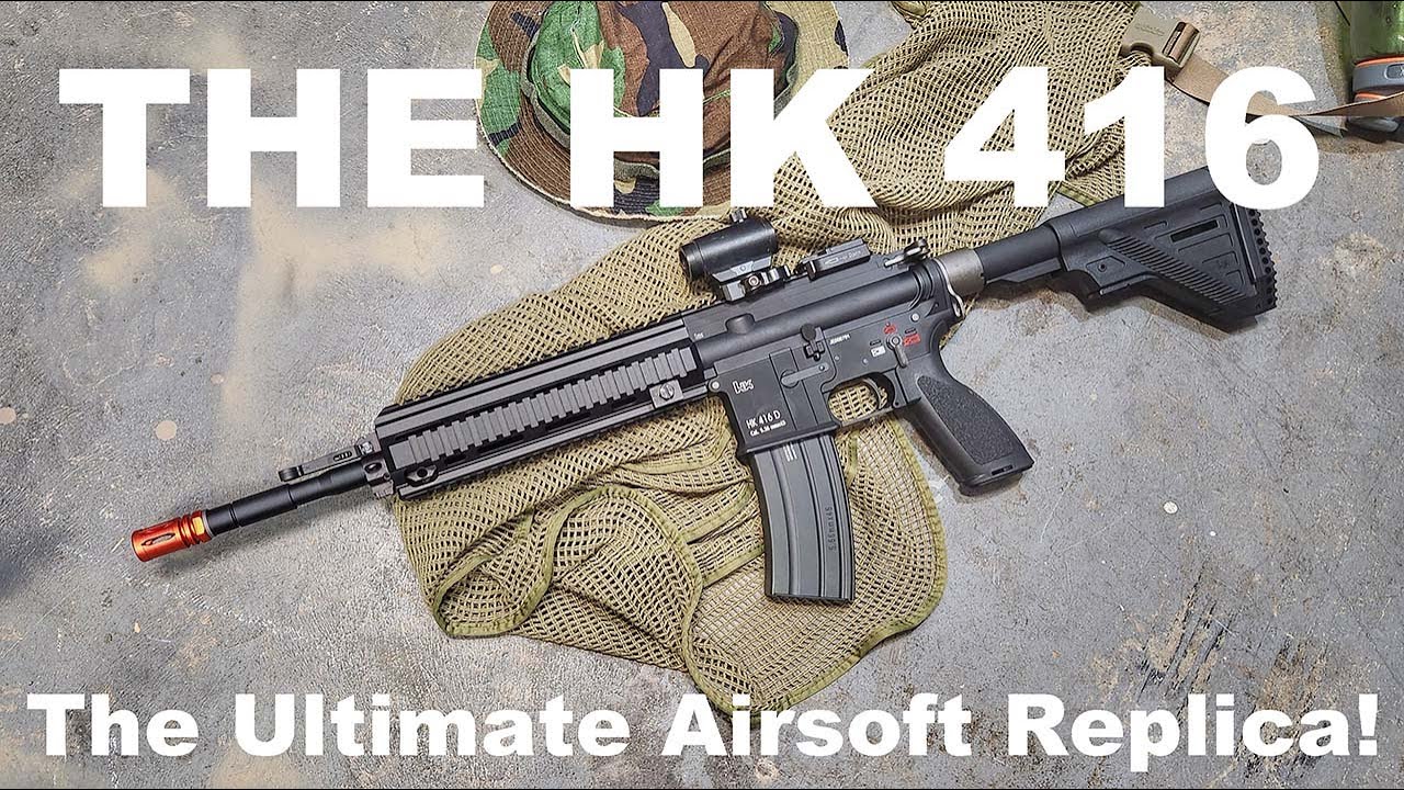HK 416 A5 Gas Blow Back Airsoft Review : Elite Force's Only M4 GBB Platform  