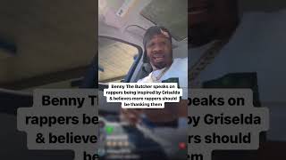 Benny The Butcher says rappers should thank Griselda #bennythebutcher #hiphop #griselda