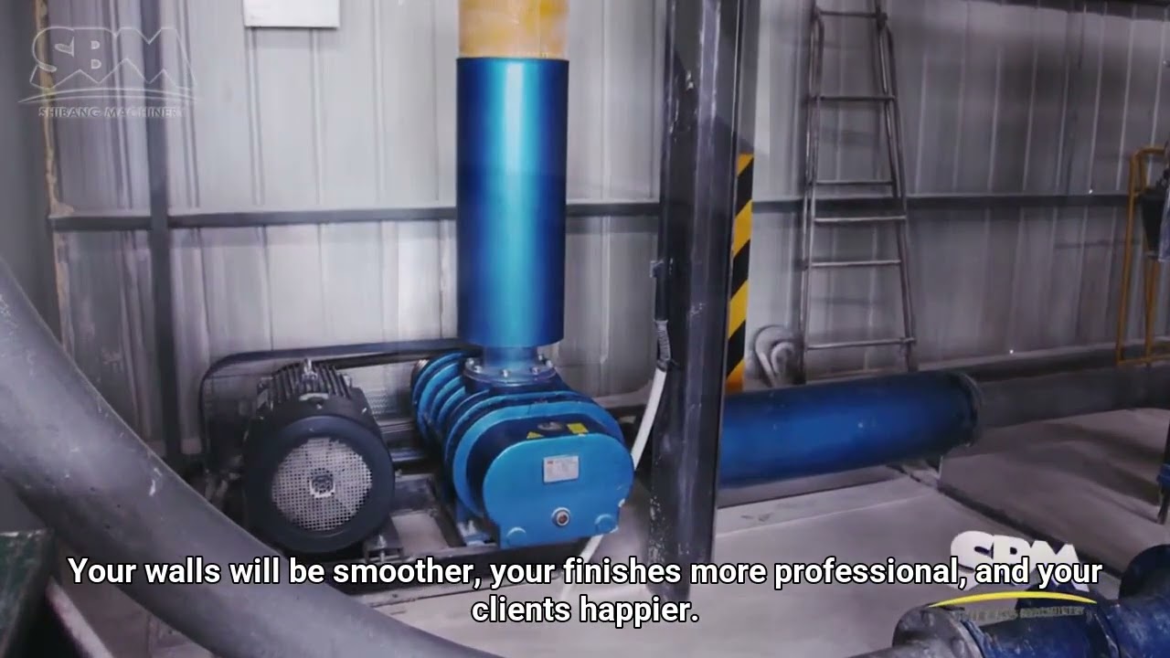 Gypsum roller mill for construction-grade plasters