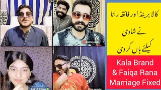 KalaBrand Hovey and Faiqa Rana Say Yes for Marriage , Pendu plays a Major role #tiktokvideo2023