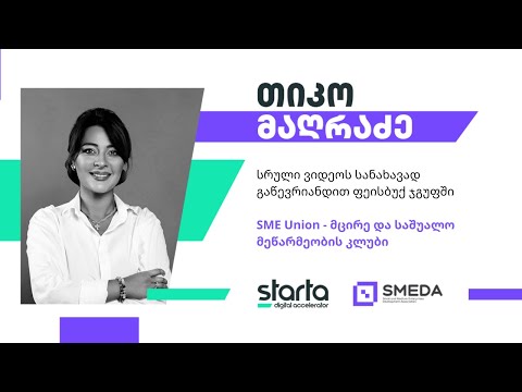 თიკო მაღრაძე - ბიზნესი, როგორც მუდმივად განვითარებადი სტრატეგიული პროექტი