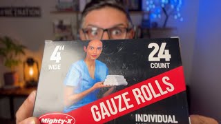Premium Gauze Rolls, Breathable Rolled Gauze Complete Review