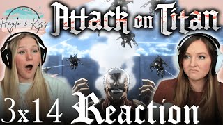 Thunder Spears | ATTACK ON TITAN | Reaction 3x14