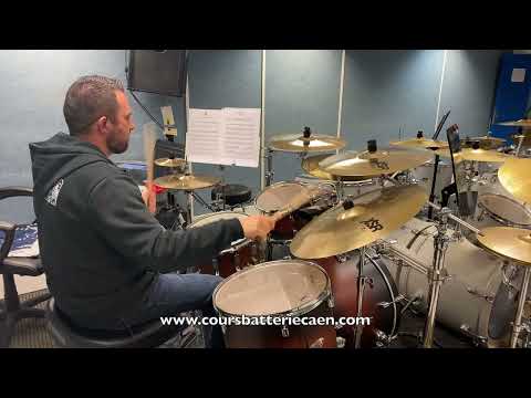 École de batterie Hervé et Mickaël MARIE - Placebo - Too many friends