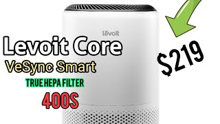 Levoit Core 400s VeSync Smart True HEPA Air Purifier- for Large Rooms