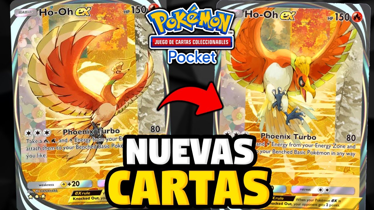🔥NUEVAS CARTAS INMERSIVAS de HO-OH y LUGIA en POKÉMON TCG Pocket - YouTube