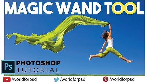 MAGIC WAND TOOL in Photoshop CC, CS6 | Magic Wand Photoshop Tutorial
