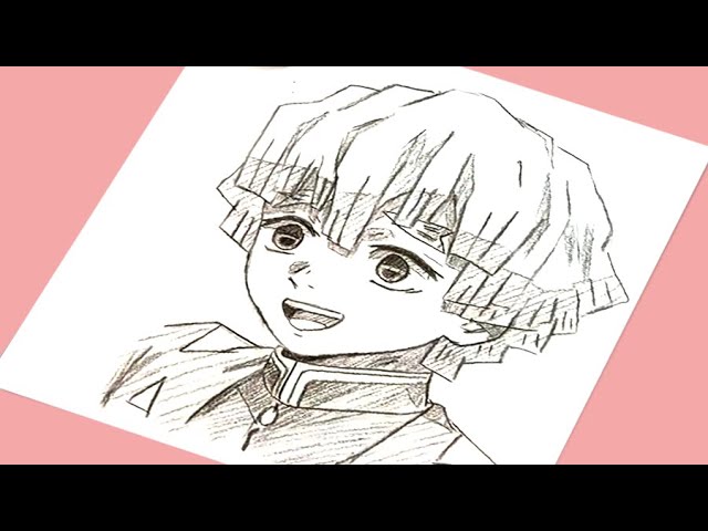 Cách vẽ nhân vật anime Zenitsu trong Thanh gươm diệt quỷ | How to ...
