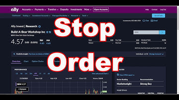 Ally Invest Stock Market Orders Explained |Market Order| Limit Order | Stop Order| Stop Limit Order