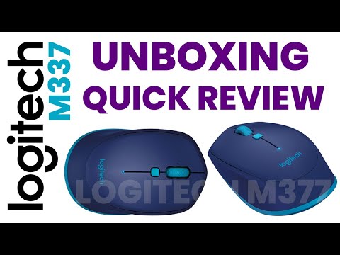Logitech M337 Bluetooth Mouse | Unboxing & Quick Review