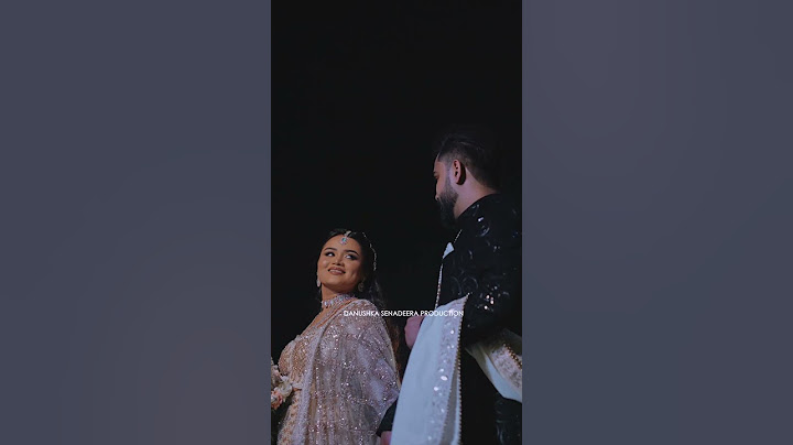 Their Forever Begins “| Danushka Senadeera Production