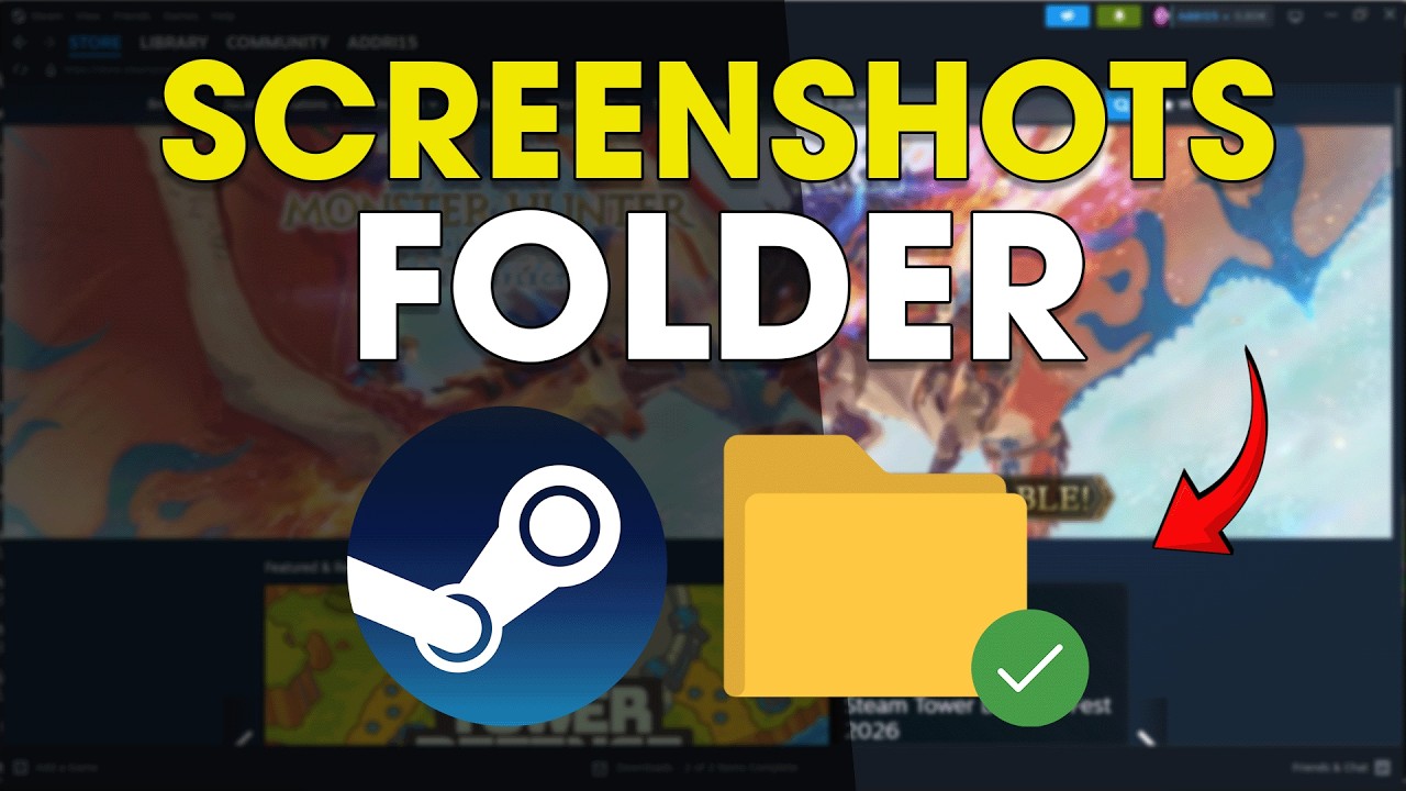 How To Find Steam Screenshots Folder (Easy Guide) 2026 - YouTube