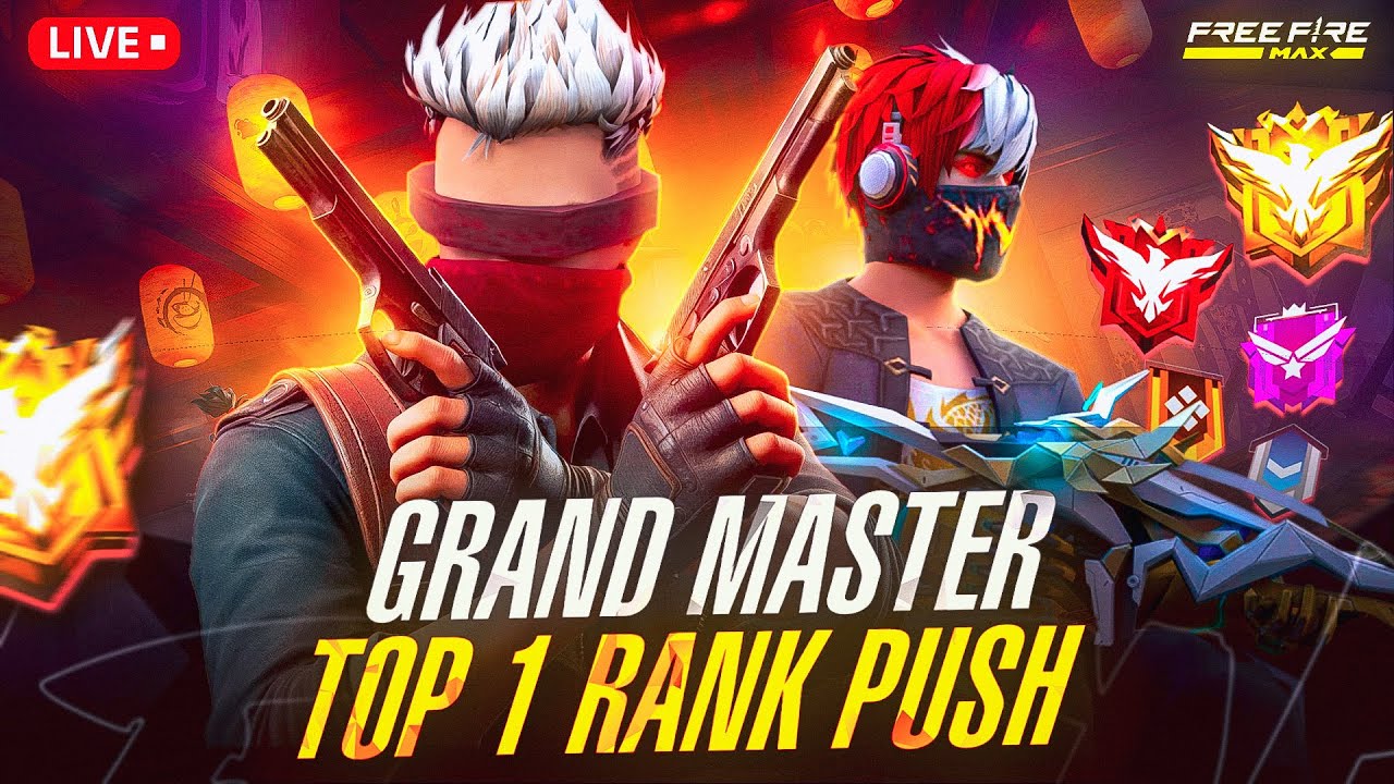 Grandmaster Live Rank Push Free Fire Telugu - Munna Bhai is Live ...