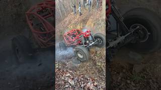 Twin Turbo Rock Bouncer Vs Cable Hill #Shorts #Offroad #Hillclimb