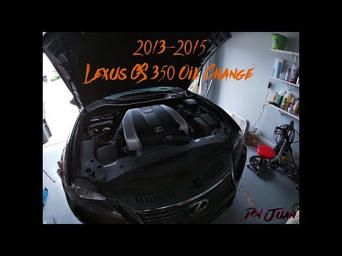 How to: 2013-2017 Lexus GS350 Oil change