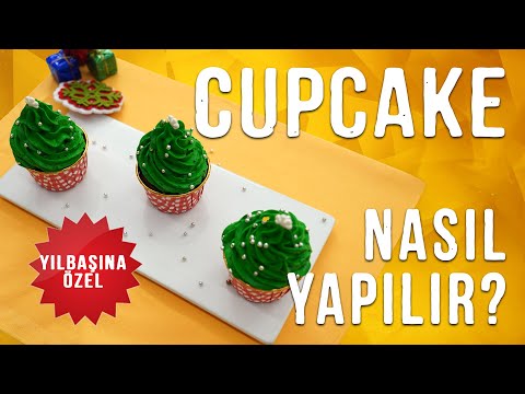 Yılbaşı Kutlamalarına Lezzet Katan Cupcake Tarifi 🥰 Mutfak Okulu 😍