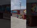 Flying GepRC 4k drone around graffiti containers #drone #fpvdrone #dji #dronespraying #graffiti