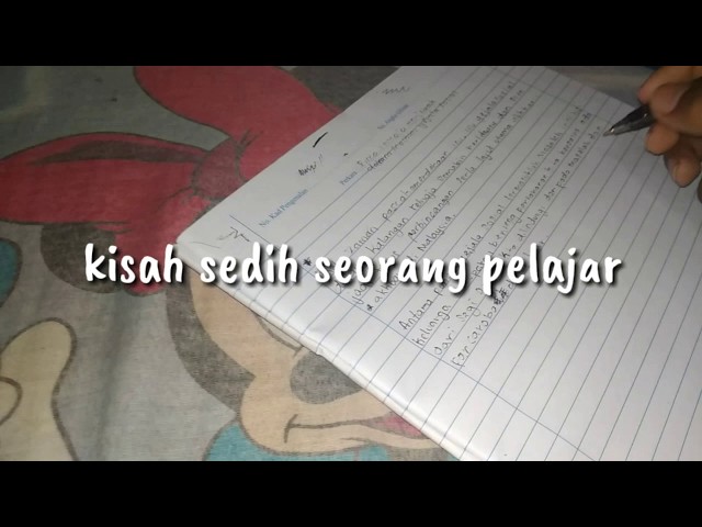 Kisah sedih seorang pelajar:'( class=