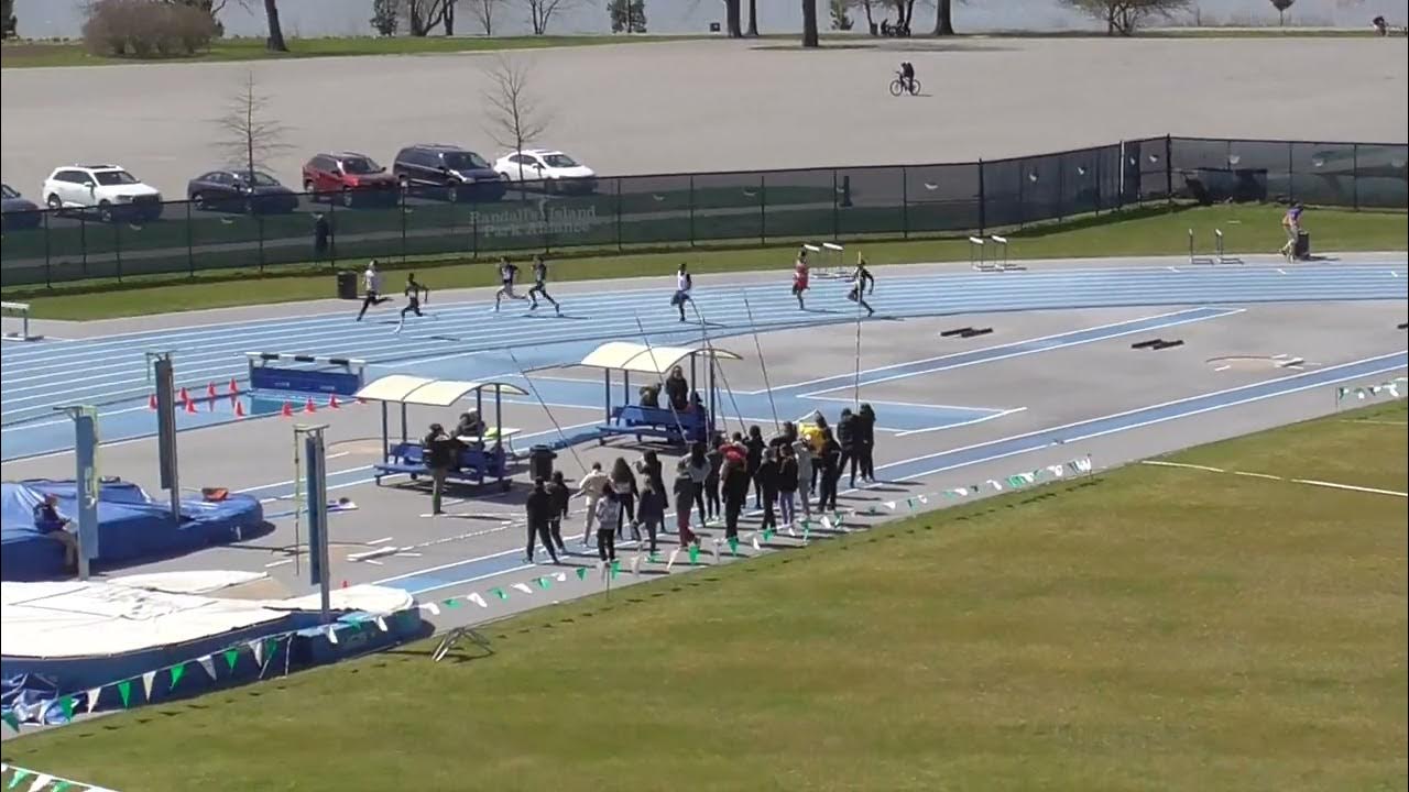PSAL Season Opener Boys 200m dash YouTube